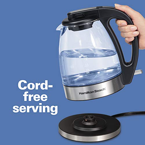 Hamilton Beach Glass Electric Tea Kettle Hamilton Beach Glass Electric Tea Kettle